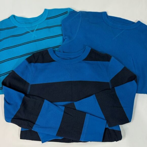 THREE Men's Urban Pipeline Long Sleeve Thermal Crew Neck Shirts Size MEDIUM - Picture 1 of 4